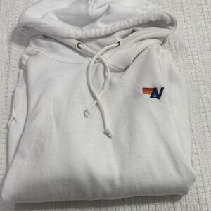 Aviator Nation White Hoodie